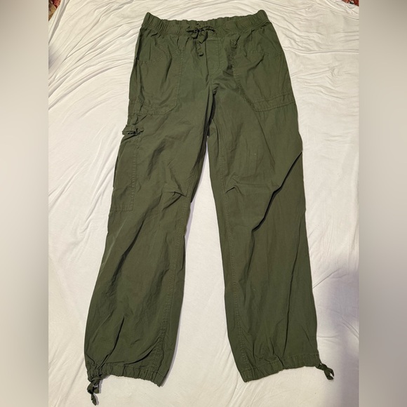aerie Pants - Aerie Olive Green Cargo Pants